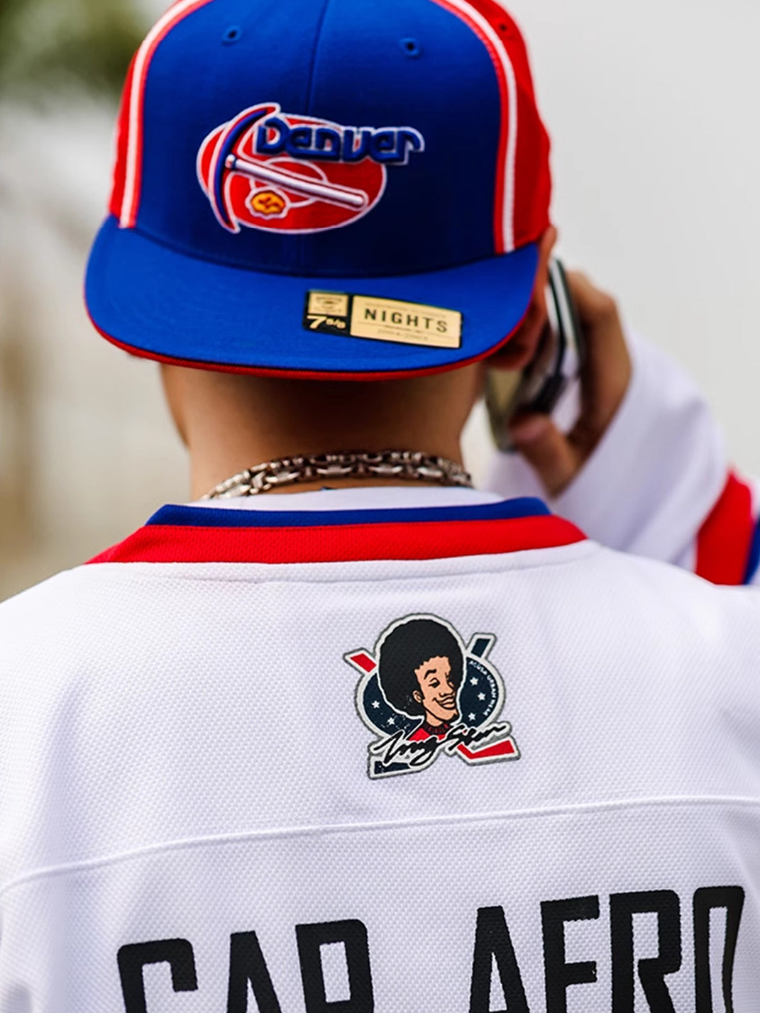 ACUSA | "AFRO" Rangers Colorway Oversized Hockey Jersey - PSYLOS 1, ACUSA | "AFRO" Rangers Colorway Oversized Hockey Jersey, Tops, ACUSA, PSYLOS 1